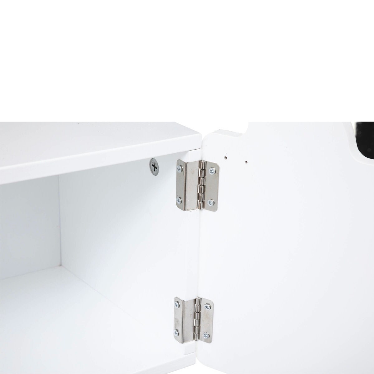 Szafka nocna dla dziecka LISEK z sosnowymi nóżkami, 53 cm