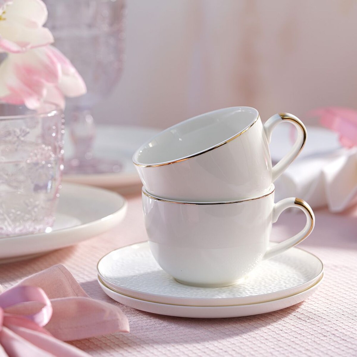 VILLA ITALIA Filiżanka do kawy herbaty 180 ml porcelanowa IDALIA