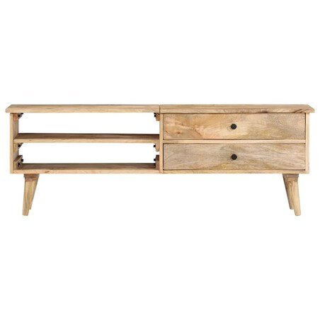 vidaXL Szafka pod telewizor, 140x30x50 cm, lite drewno mango