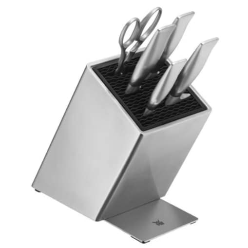 Zestaw 4 noży w bloku + nożyczki Grand Gourmet, WMF