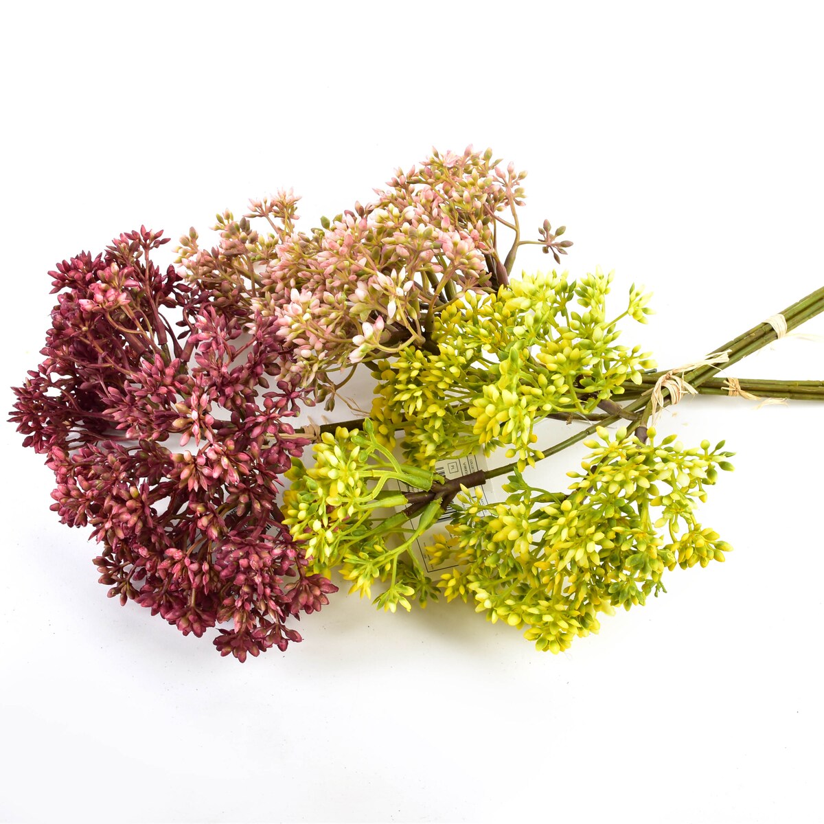 VIRIDIS Kwiat sztuczny Gipsówka pęczek 6szt, 30cm