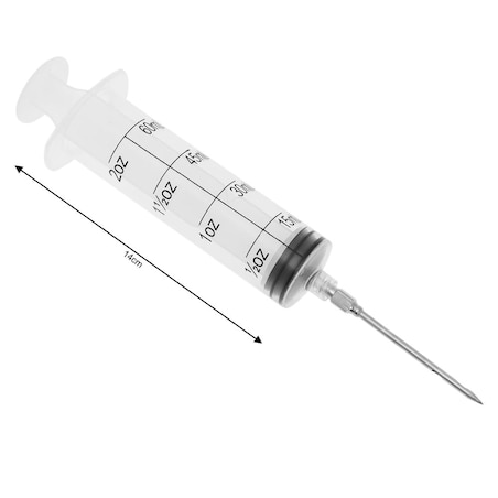 Strzykawka do peklowania marynowania mięsa mięs 60ml KLAUSBERG
