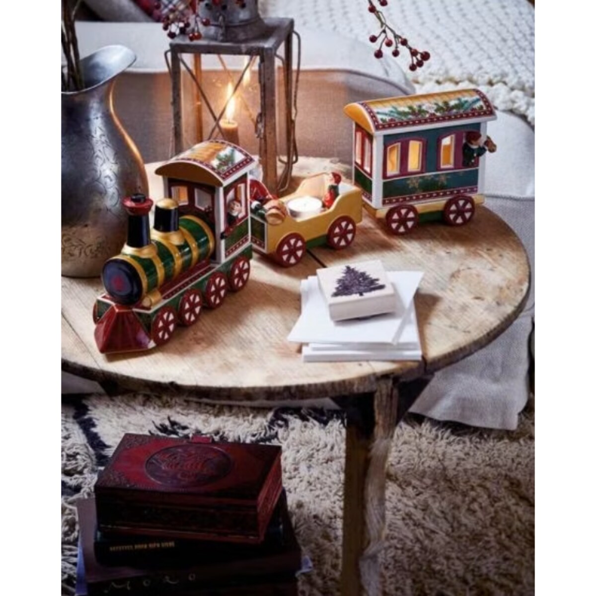 Świecznik Ekspres polarny Christmas Toys Memory, 55 x 8 x 15 cm, Villeroy & Boch