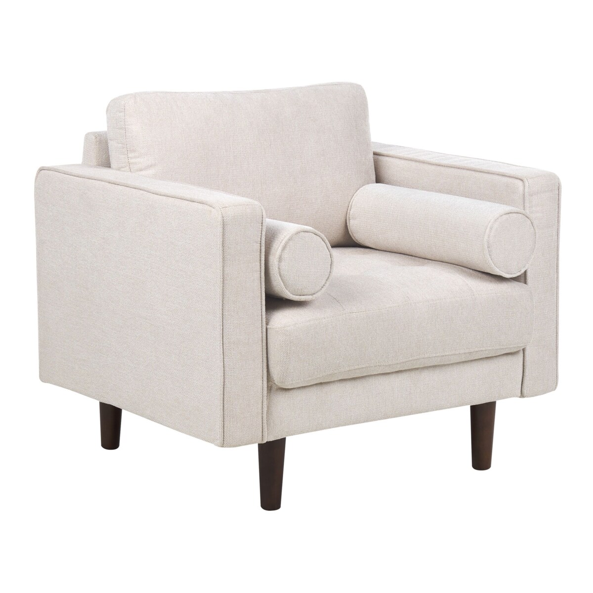 Komplet wypoczynkowy 6-osobowy beżowy NURMO