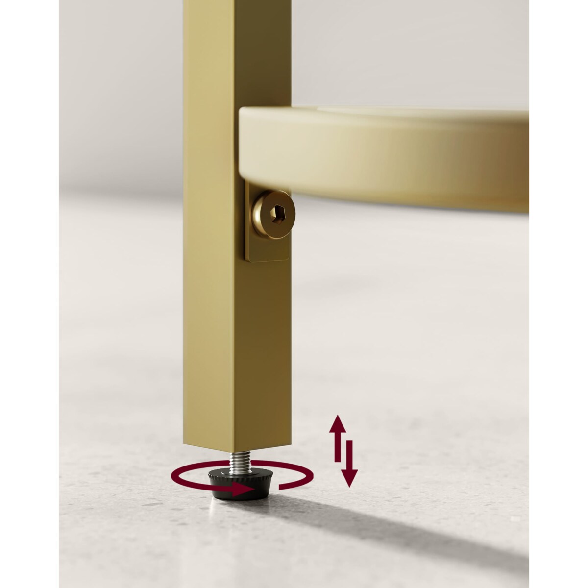 Regał Szklany Na Ksiązki Kwiaty Do Pokoju Sypialni Biura Przedpokoju Złoty