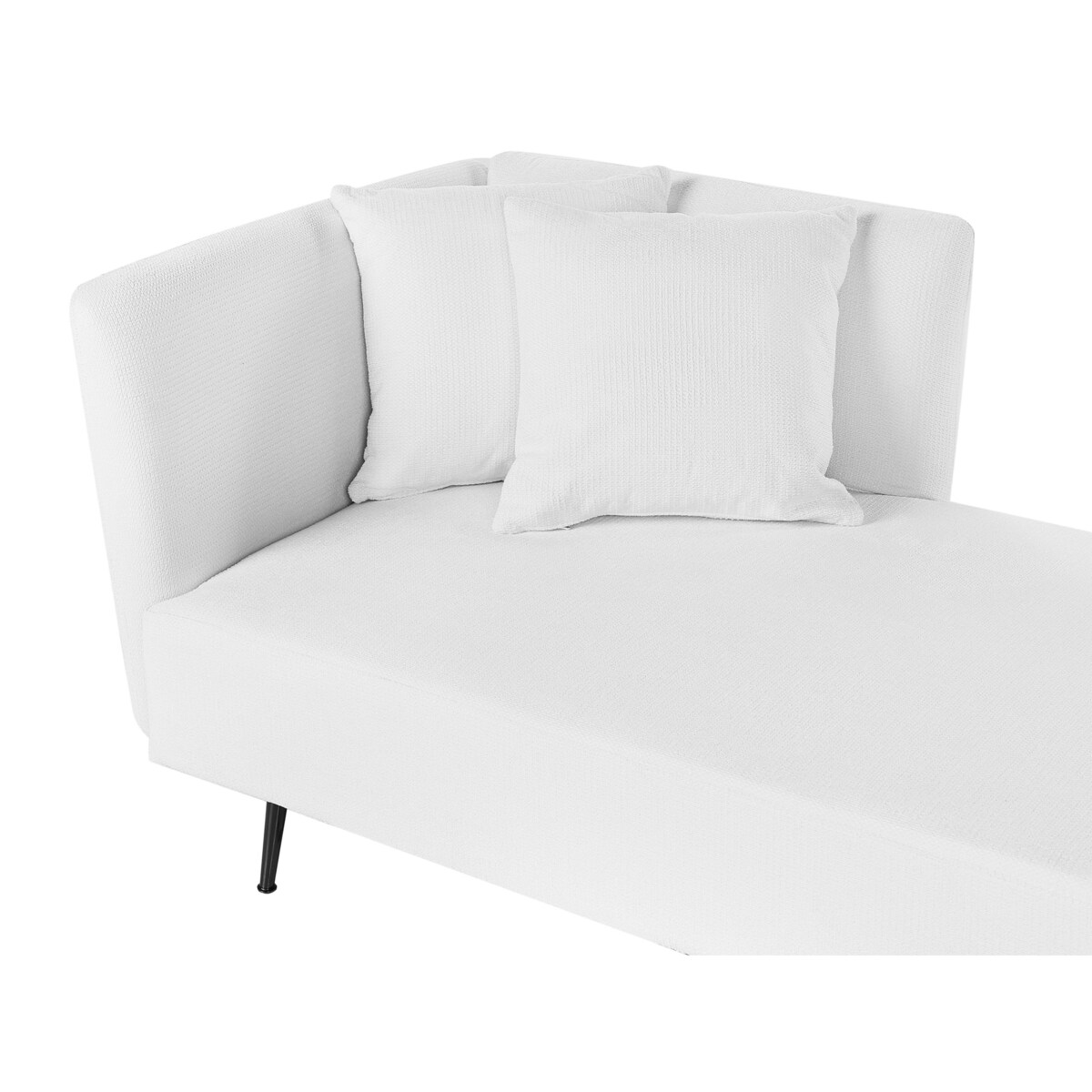 Szezlong lewostronny RIOM Złamana biel