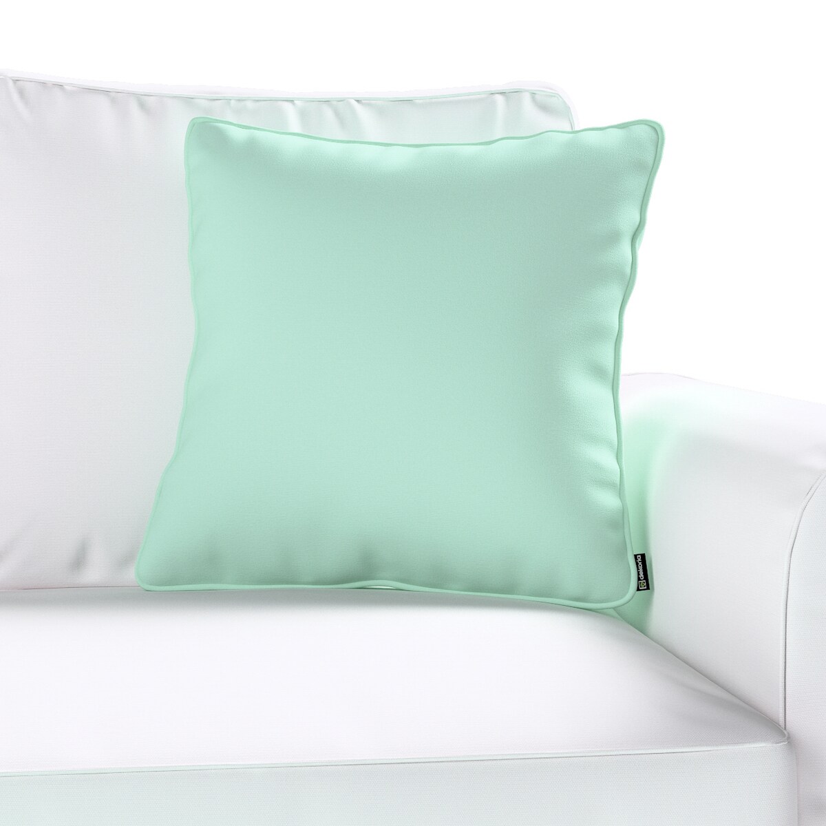 Poszewka Gabi na poduszkę 60x60 turkusowo - miętowy