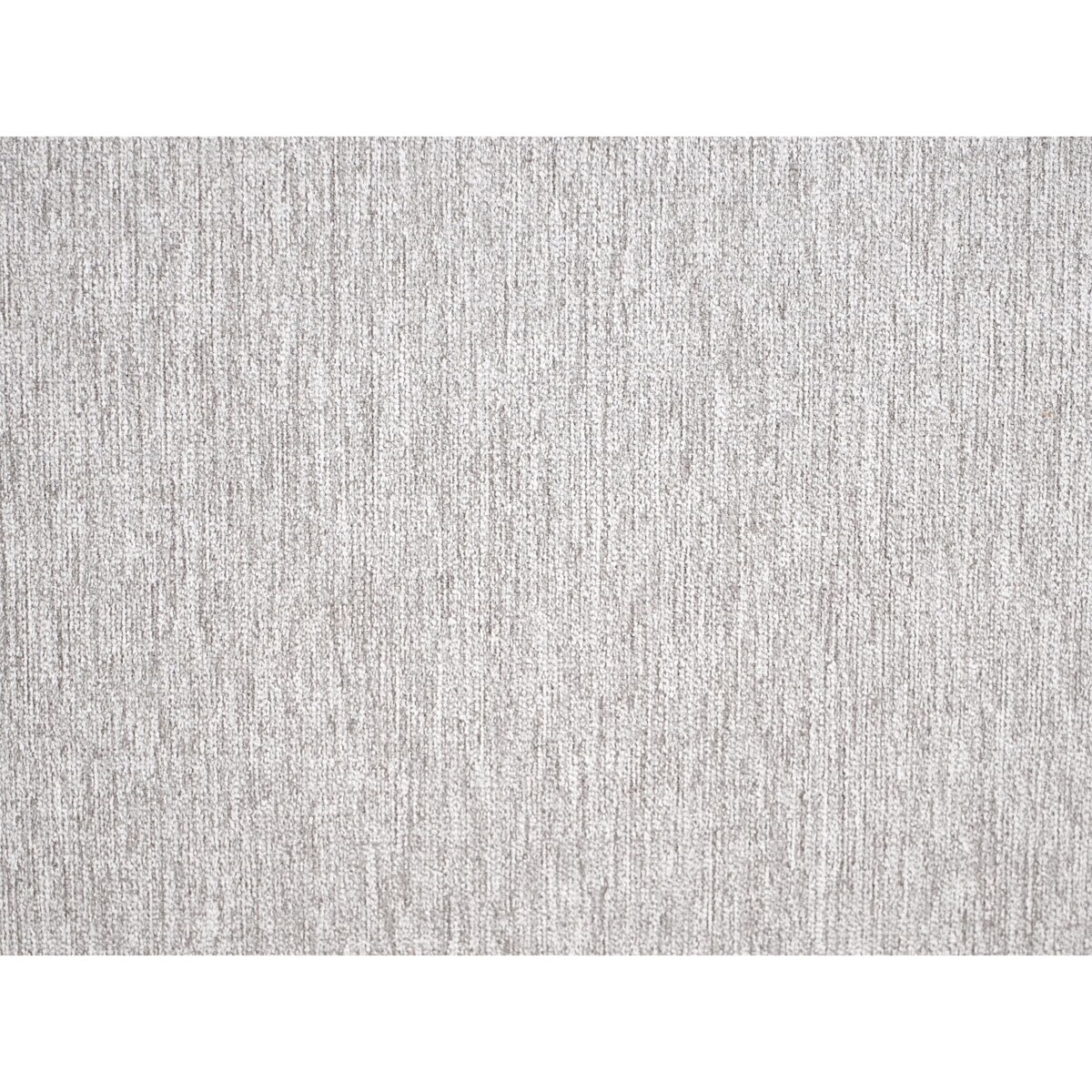 Puf ARCHIE Len syntetyczny Szary 47 cm 47 cm 48 cm