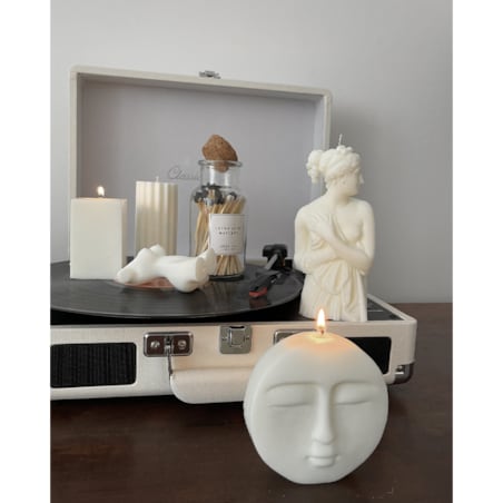 Świeca sojowa księżyc Luna, 180 g, INSPIRA