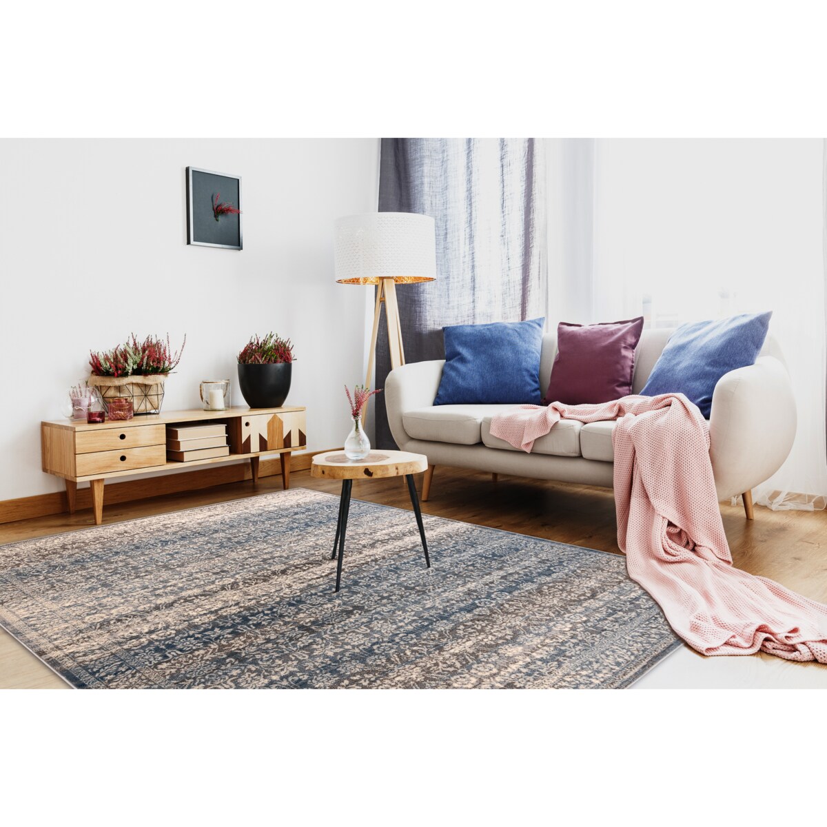 Dywan NAIN Ornament, vintage 7594/51655 beż 240x340 cm