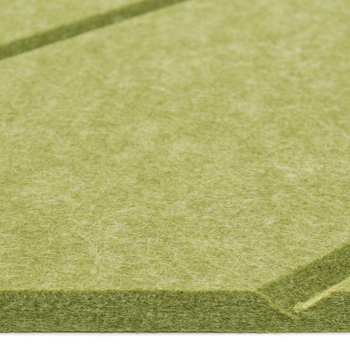 Zestaw 2 szt panel filcowy Felly 40x40 cm płytka kwadrat zielony