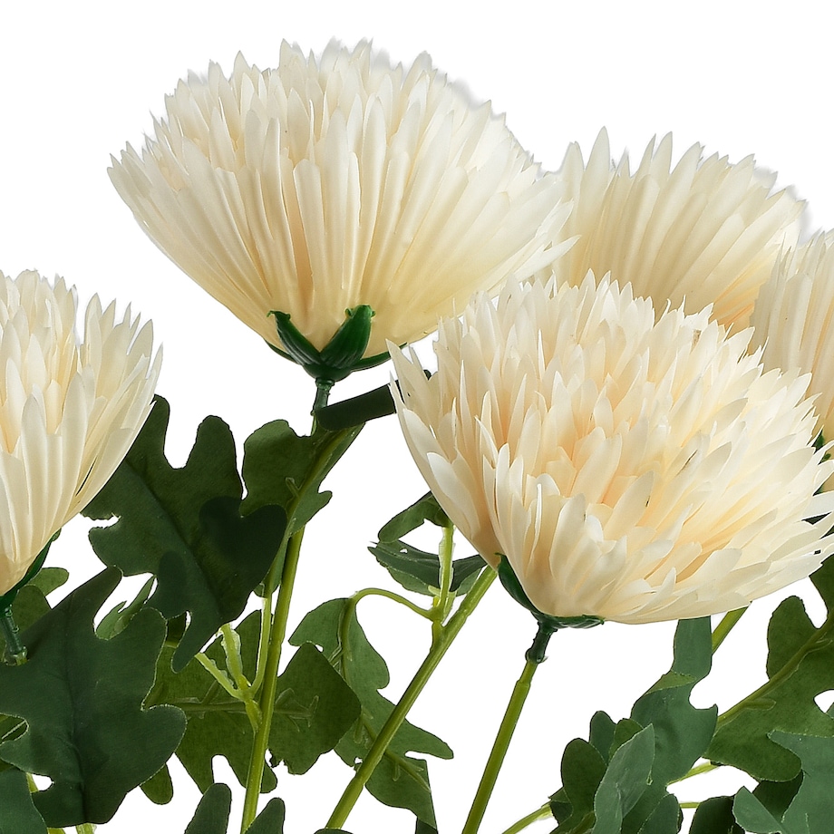 Sztuczny bukiet 7 chryzantem 57 cm VIRIDIS