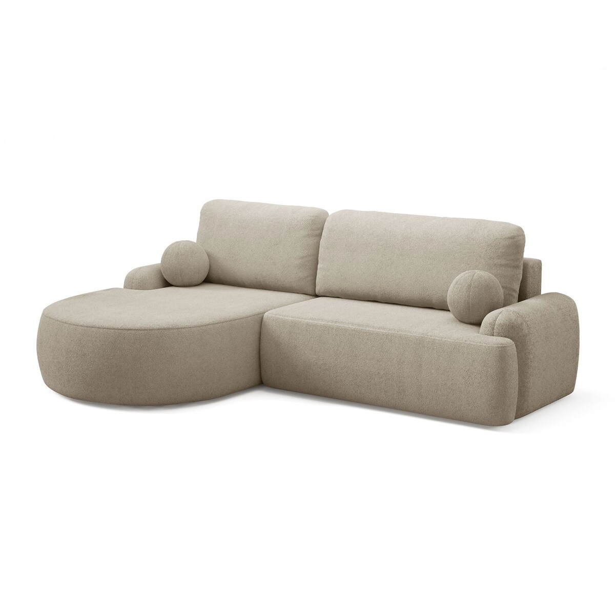 Zaokrąglony narożnik CLEO z funkcją spania, wersja lewa, Quelle 16