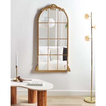 Lustro ścienne 124 cm Złoty NOIDAN