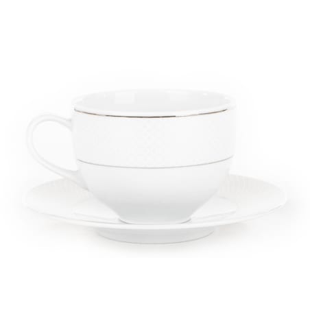 Komplet filiżanek 6os. (12el.) AMELIA SATYNA