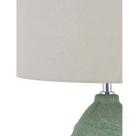 Lampa stołowa ceramiczna zielona OHIO