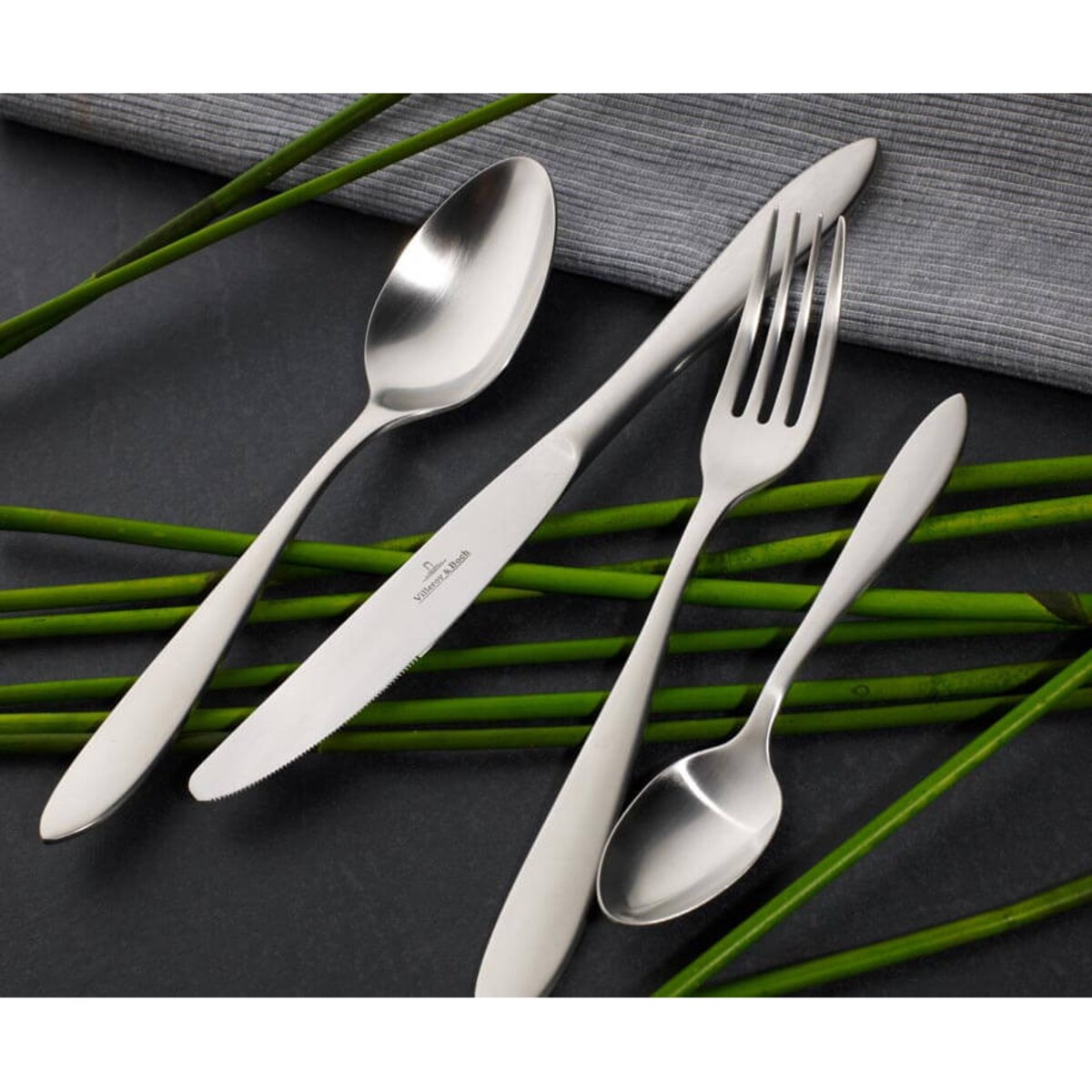 Komplet sztućców Arthur Brushed, 68 el, Villeroy & Boch