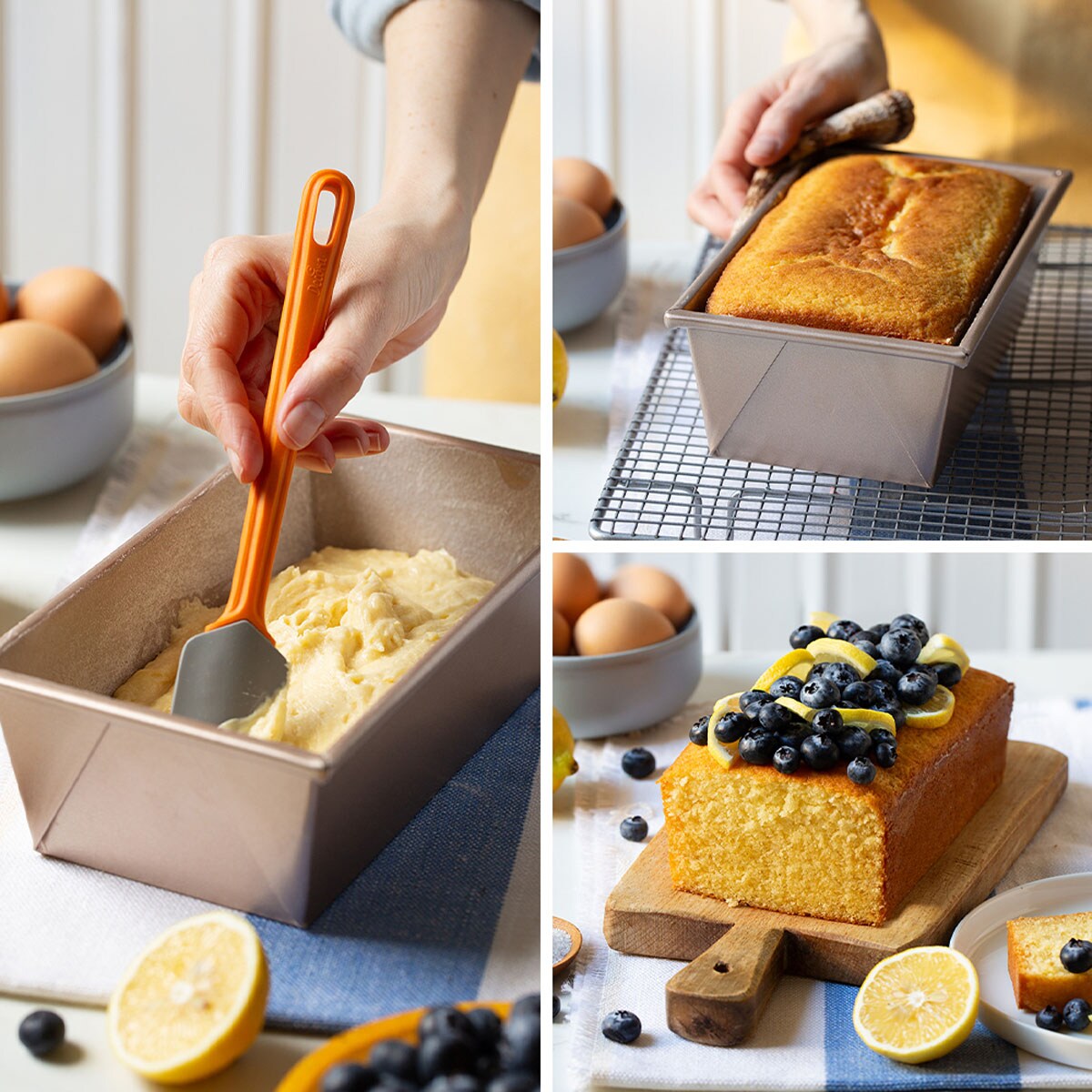 Decora keksówka złota Gold Line 23 cm x 12,5 cm