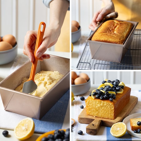 Decora keksówka złota Gold Line 23 cm x 12,5 cm