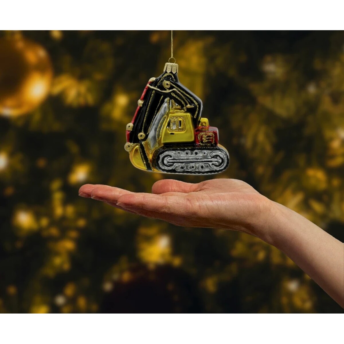 Bombka choinkowa: Koparka