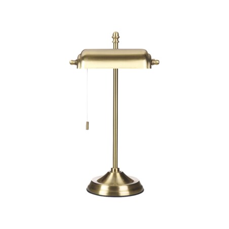 Lampa stołowa metalowa złota MARAVAL
