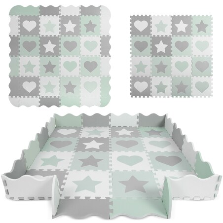 Mata piankowa puzzle edukacyjna dla dzieci kojec Ricokids