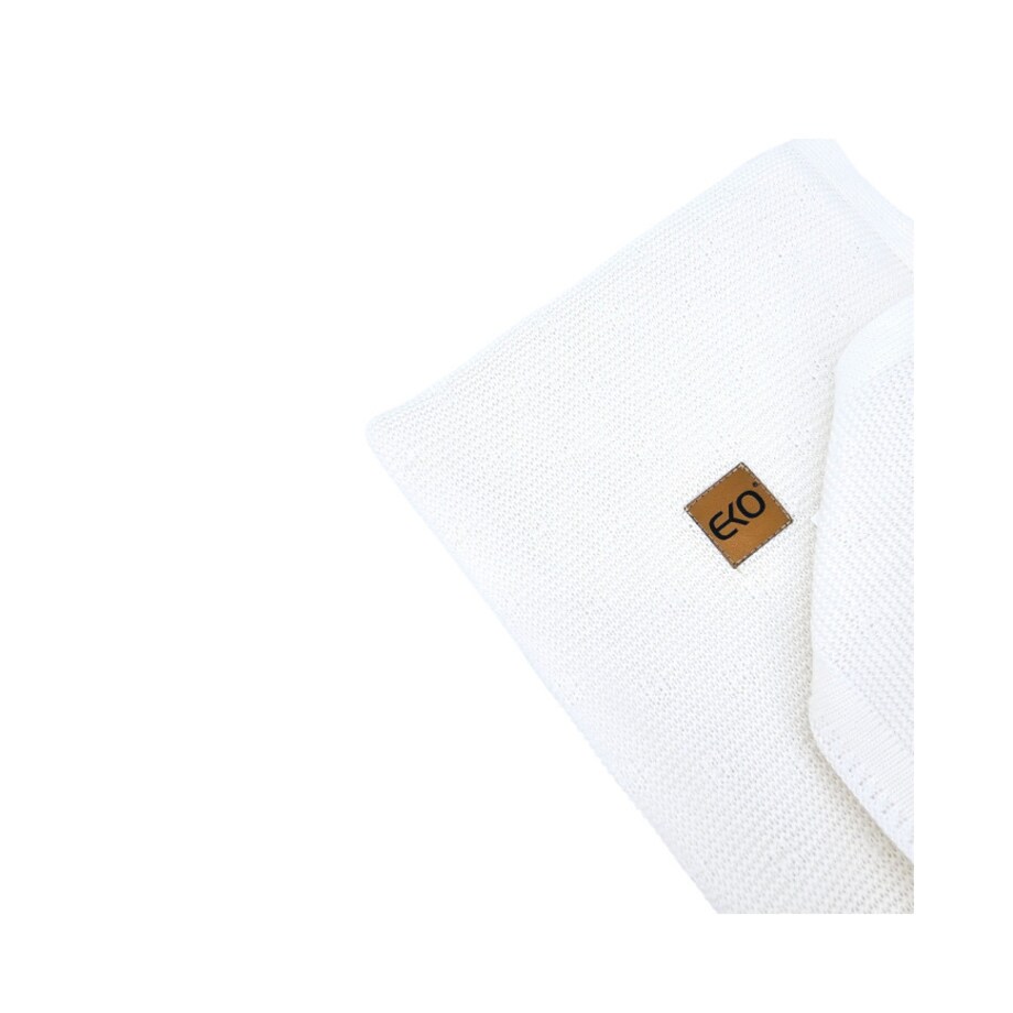 Kocyk bambusowy BIAŁY