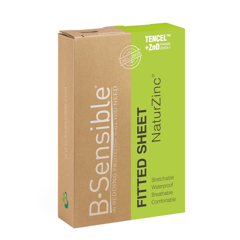 Ochraniacz wodoodporny NaturZinc B-Sensible 180x200 cm Tak Maxi (26-40 cm)