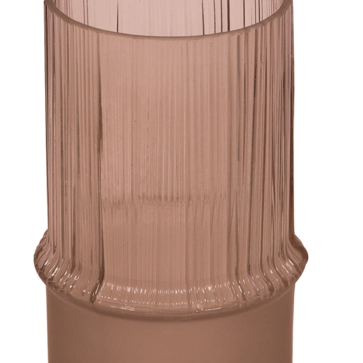 Wazon szklany tuba MATTE, Ø 10,8 x 25 cm