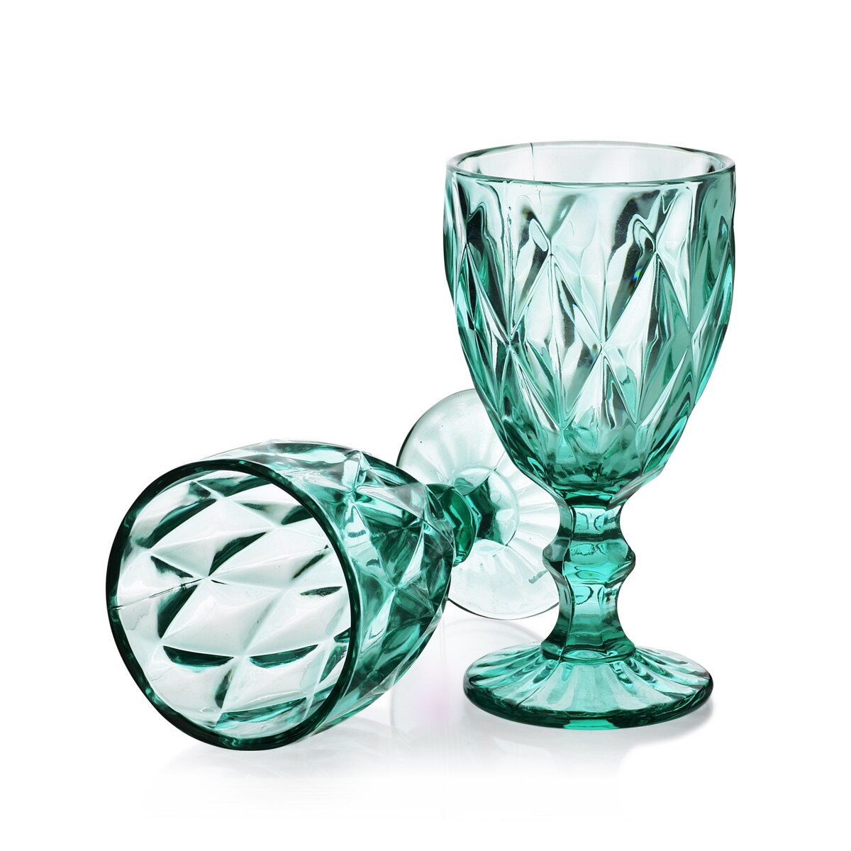 ELISE TURQUISE Komplet 6 kieliszków 300ml 8,9x7,9xh17cm