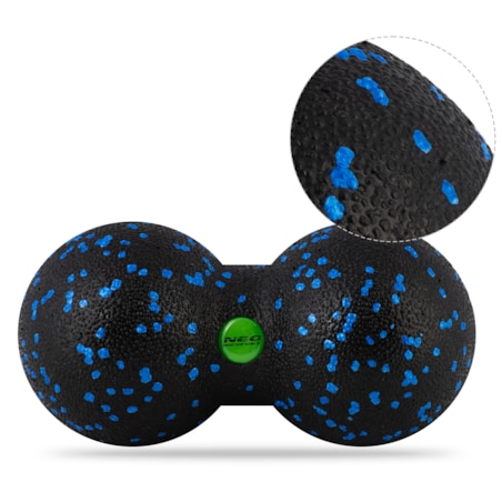 Piłka podwójna do masażu ćwiczeń rolowania Neo-Sport