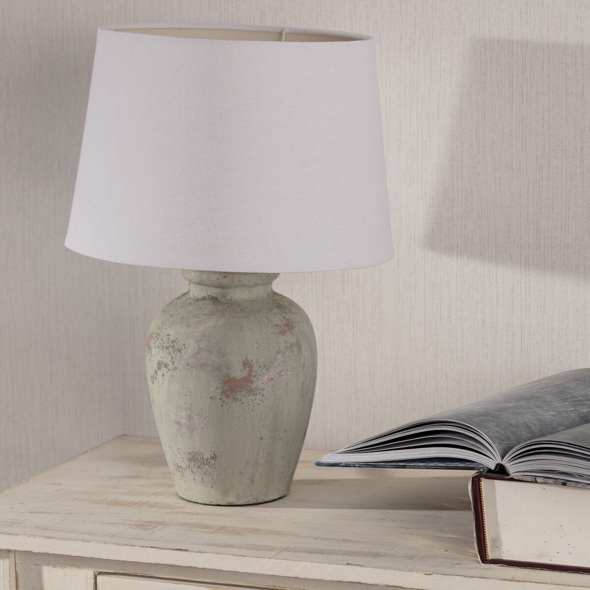 Lampa stołowa Velly 47cm, 31 x 31 x 47 cm