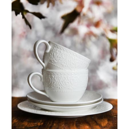 VILLA ITALIA Talerzyk deserowy śniadaniowy 20,5 cm porcelanowy GLORIETTA