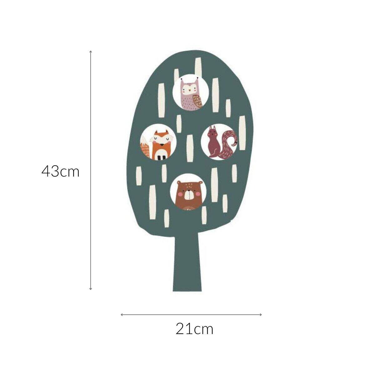 Ramka na zdjęcia Drzewo, 43 x 21 cm