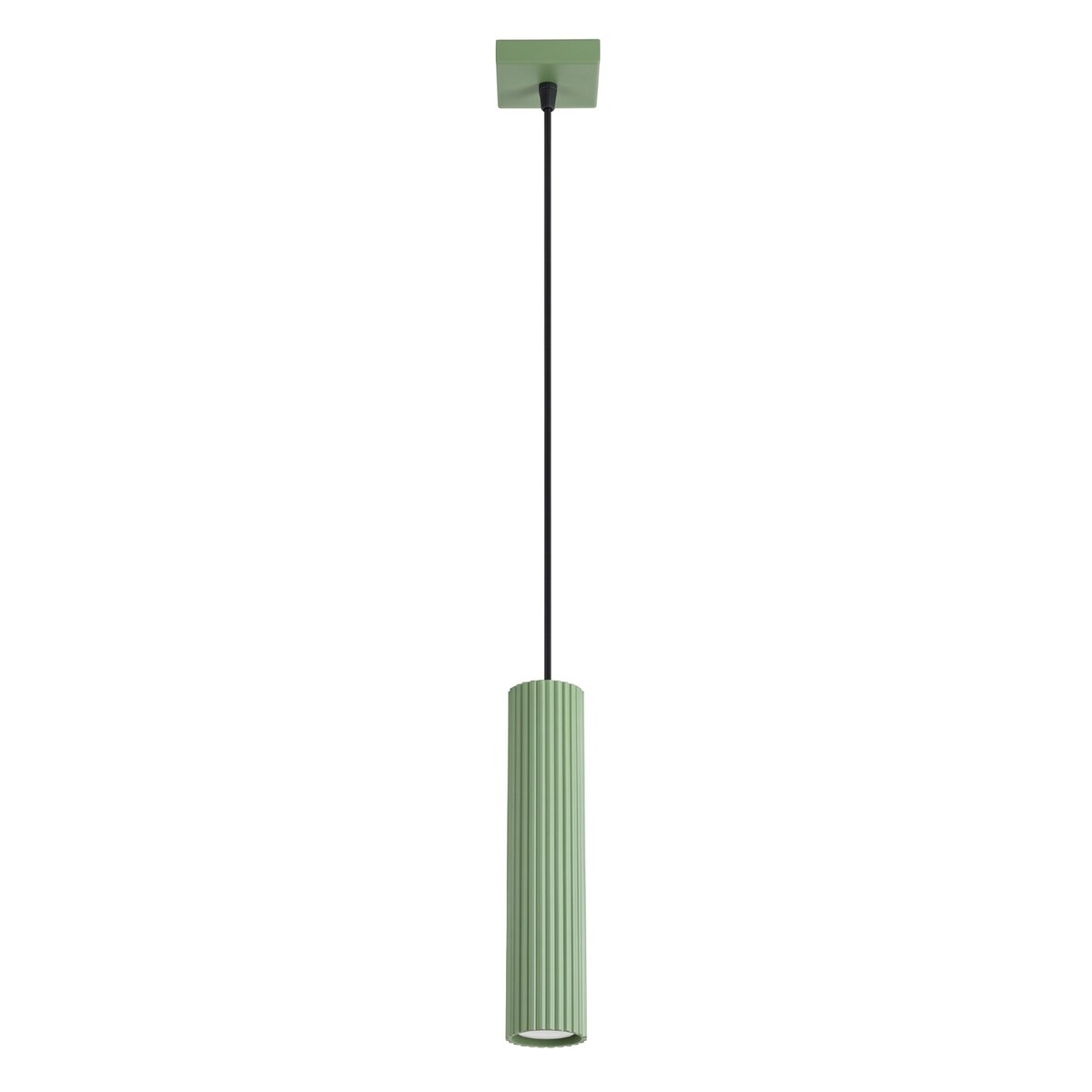 Lampa wisząca KARBON 1 szałwiowa