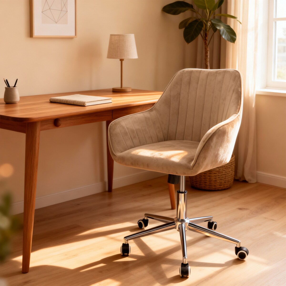 Eleganckie krzesło CORUM obrotowe biurowe do biura