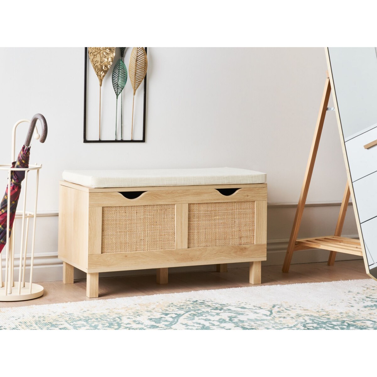 Ławka WASHINGTON Jasne drewno