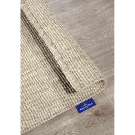 Dywan jutowy do salonu 200x290cm, naturalny kremowy dywan z juty