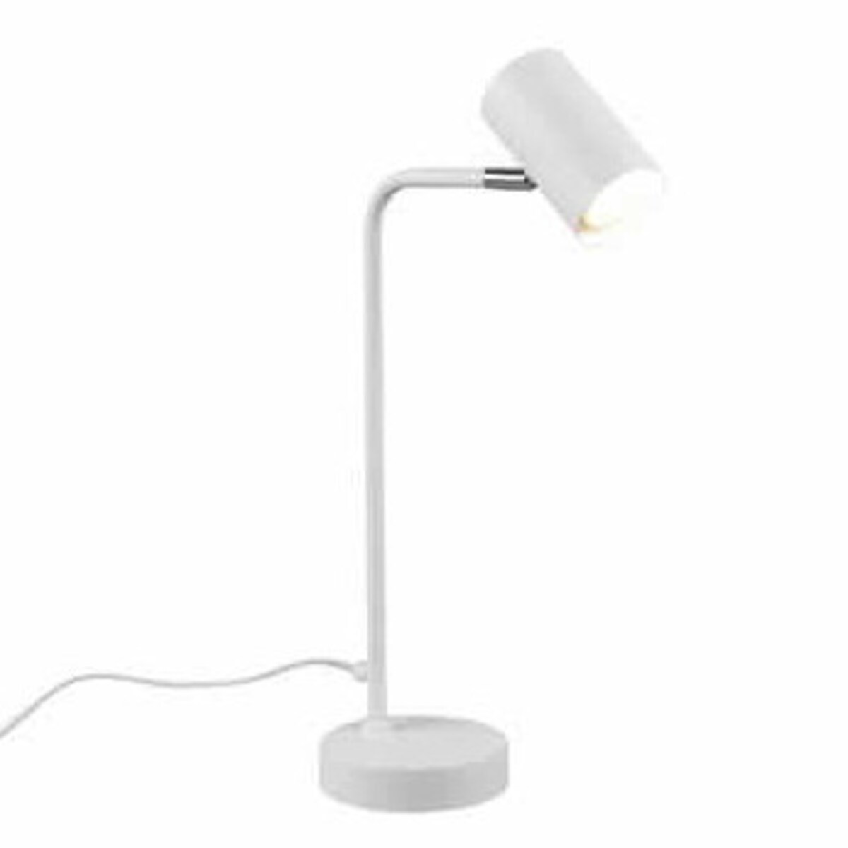 Biurkowa LAMPKA stojąca MARLEY  512400131 Trio metalowa LAMPA stołowa regulowana biała