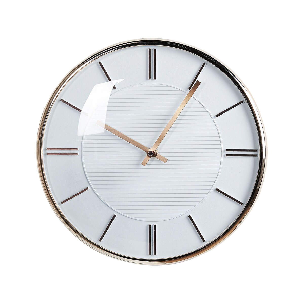 Zegar ścienny ø 34 cm biały DAROCA