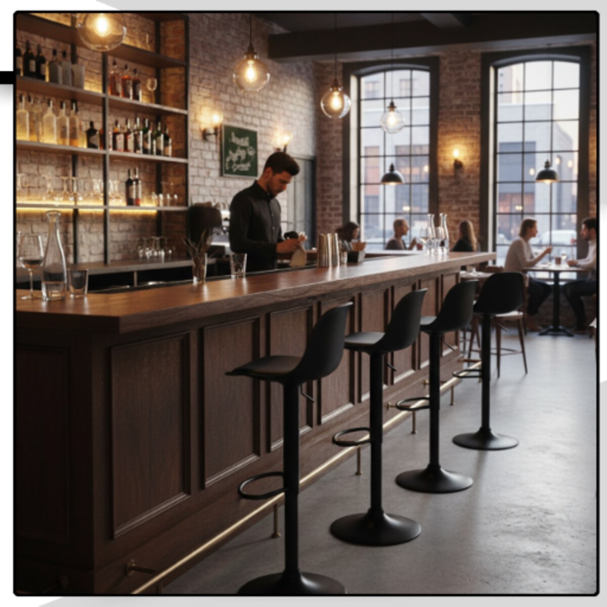 Hoker do wysypy czarny