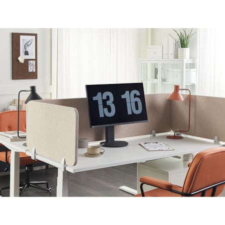 Przegroda biurkowa 80 x 40 cm Różne rozmiary