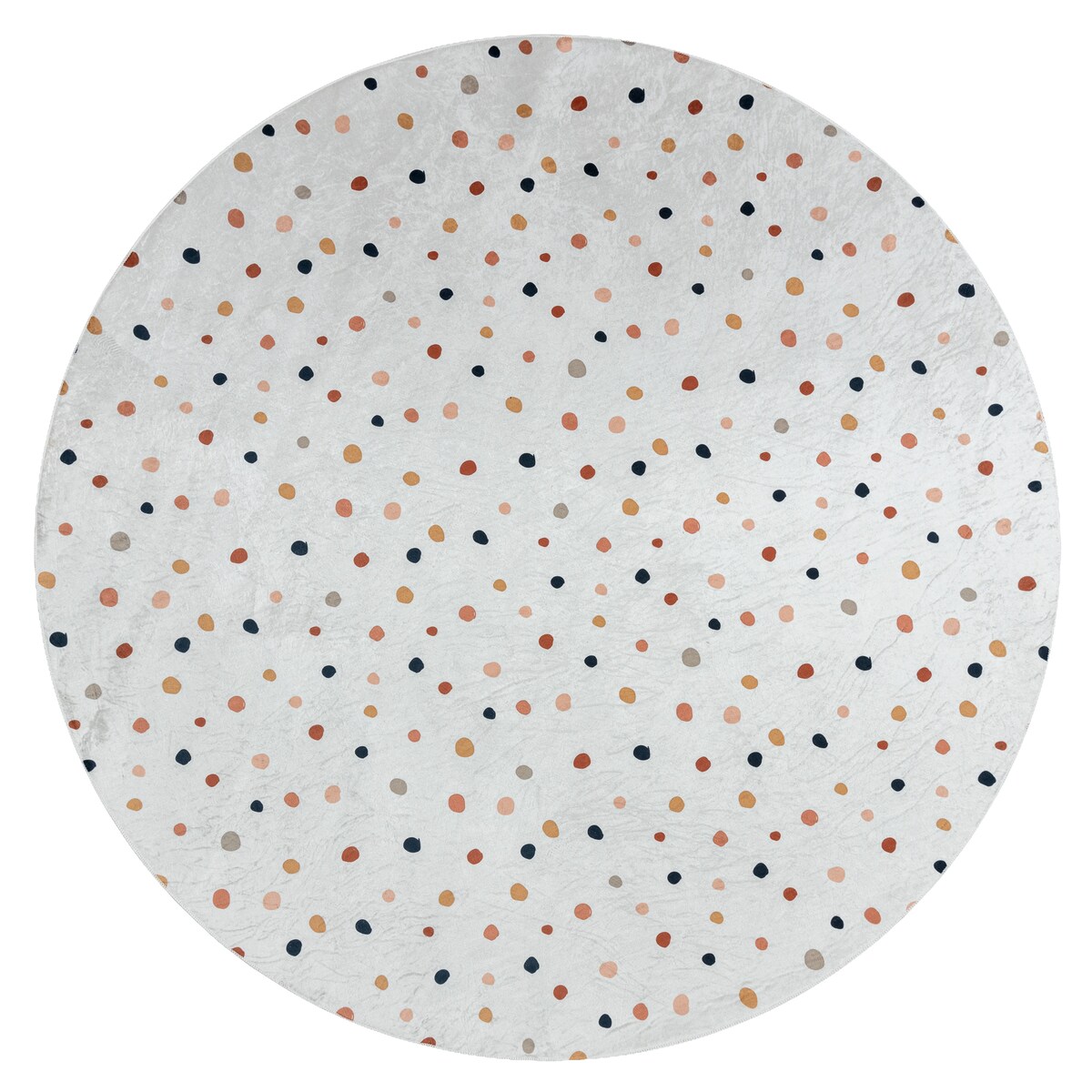 Dywan do prania BAMBINO 47890 koło Kropki koło 160 cm