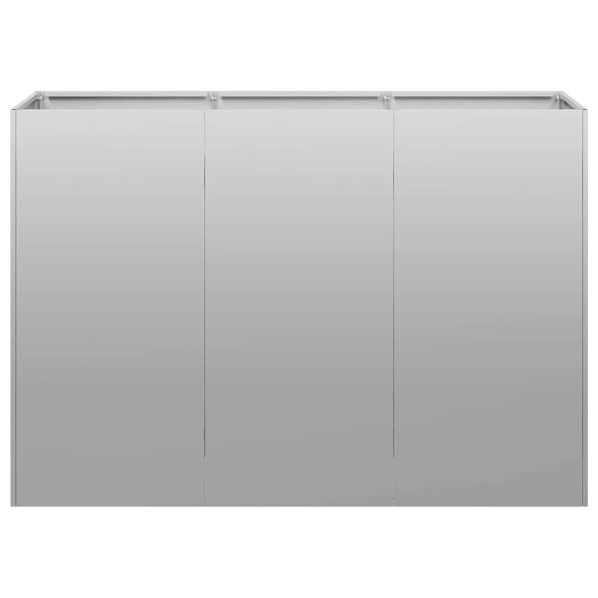 vidaXL Doniczka 120x40x80 cm Stal ocynkowana