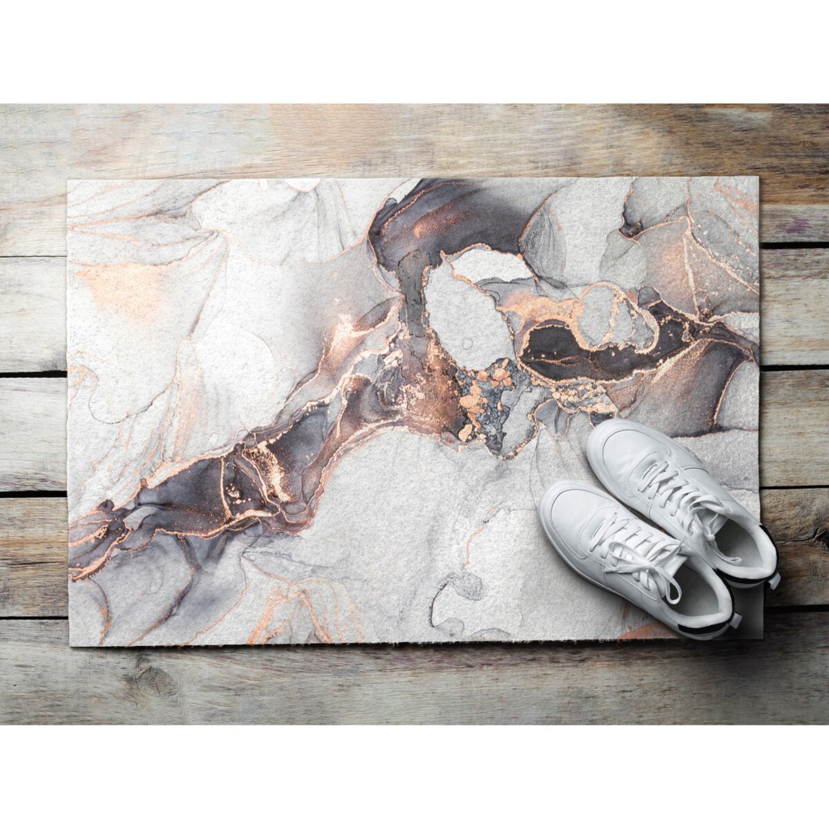 Wycieraczka zewnętrzna Jasny marmur 90x60cm