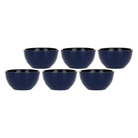 Zestaw 6 misek na owoce Concerto Blu Cobalto - Kobaltowy, 11 cm