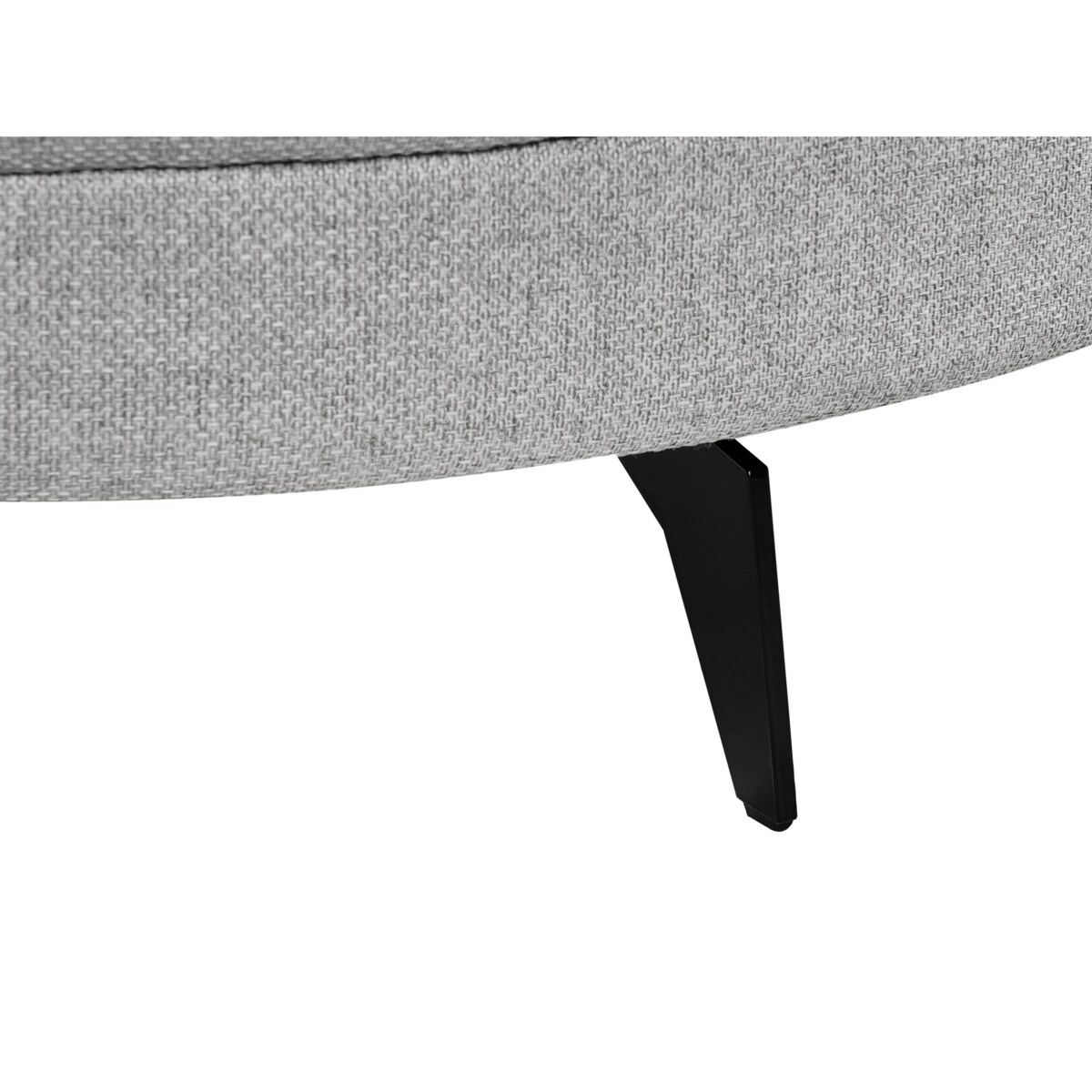 Szezlong MARUM Len syntetyczny Szary