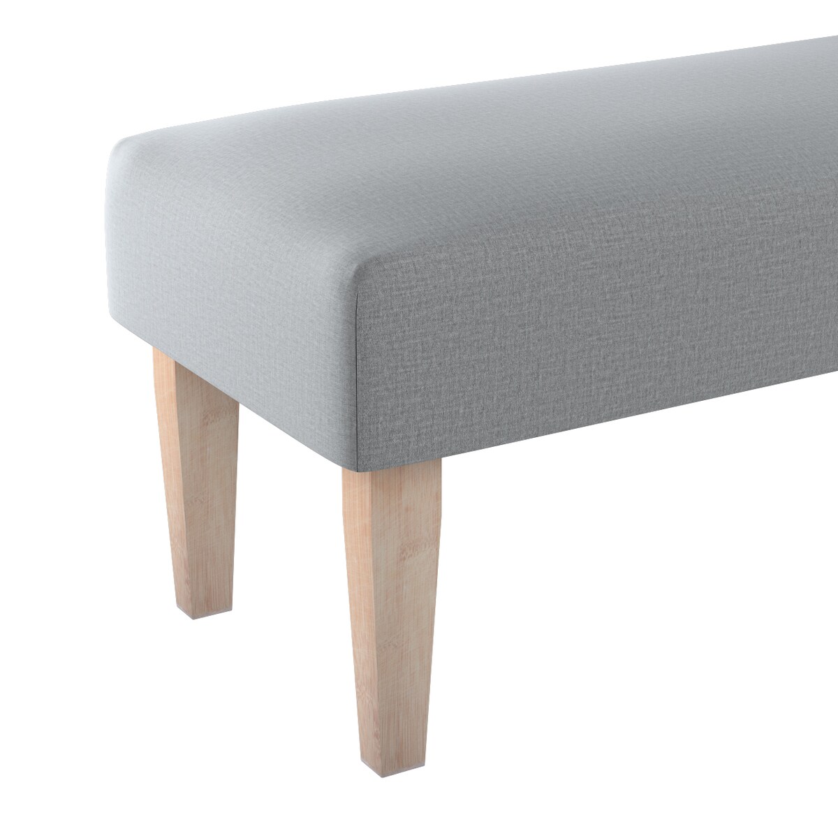 Ławka, ciemno szary welwet, 100 x 40 x 40 cm, Ingrid