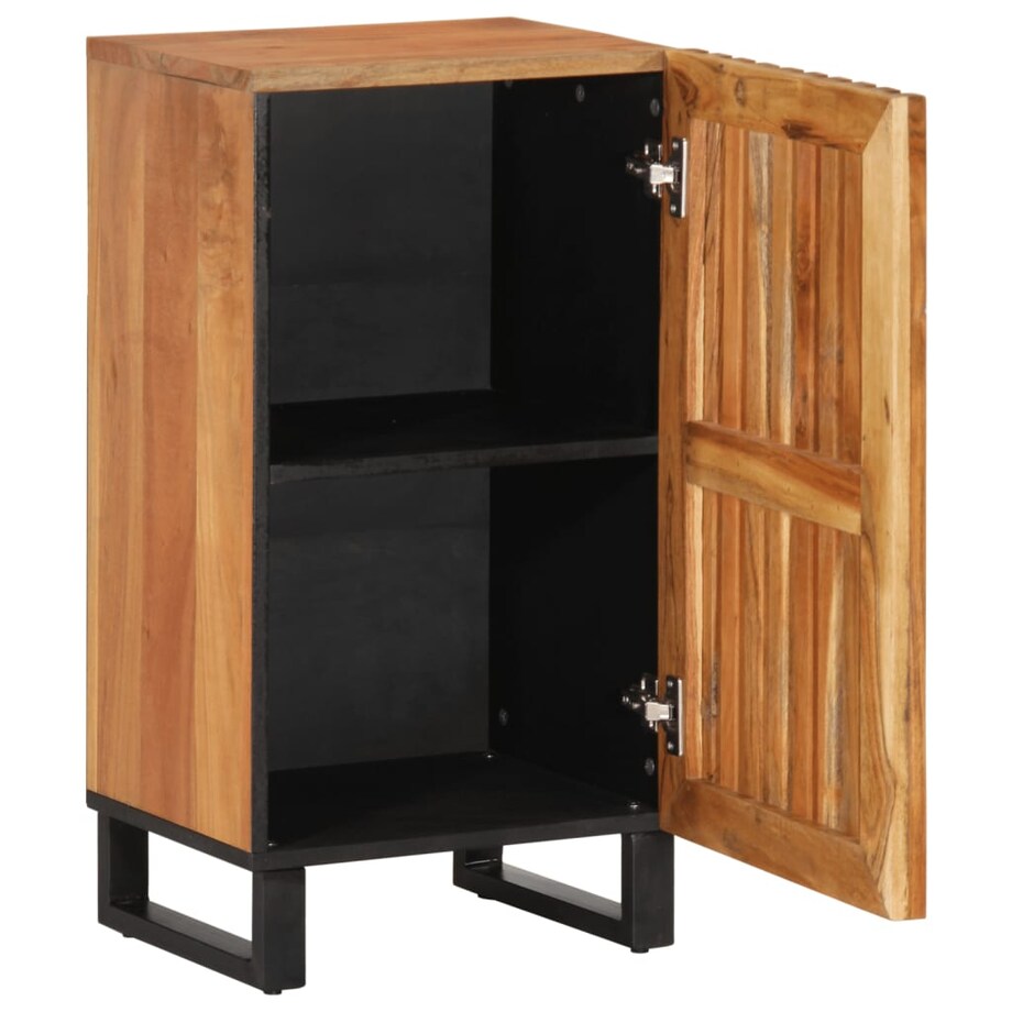 vidaXL Szafka, 40x34x75 cm, lite drewno akacjowe