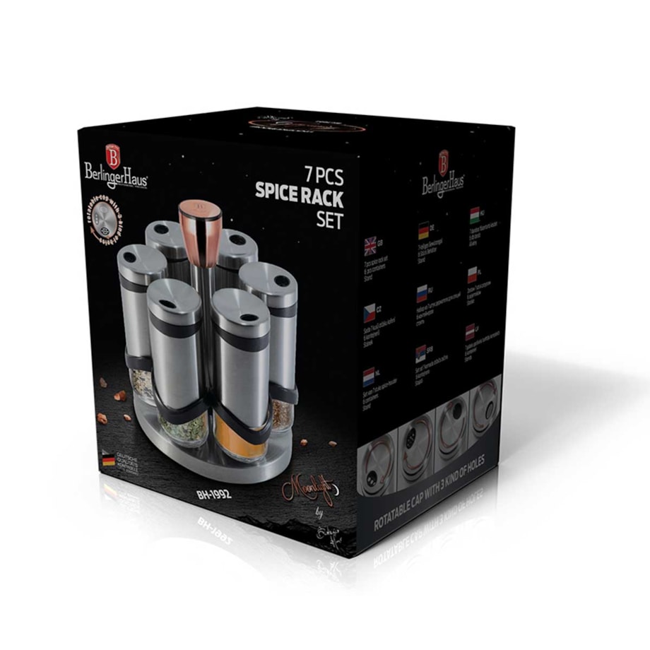 Przyprawnik 7-elementowy Berlinger Haus BH-1992